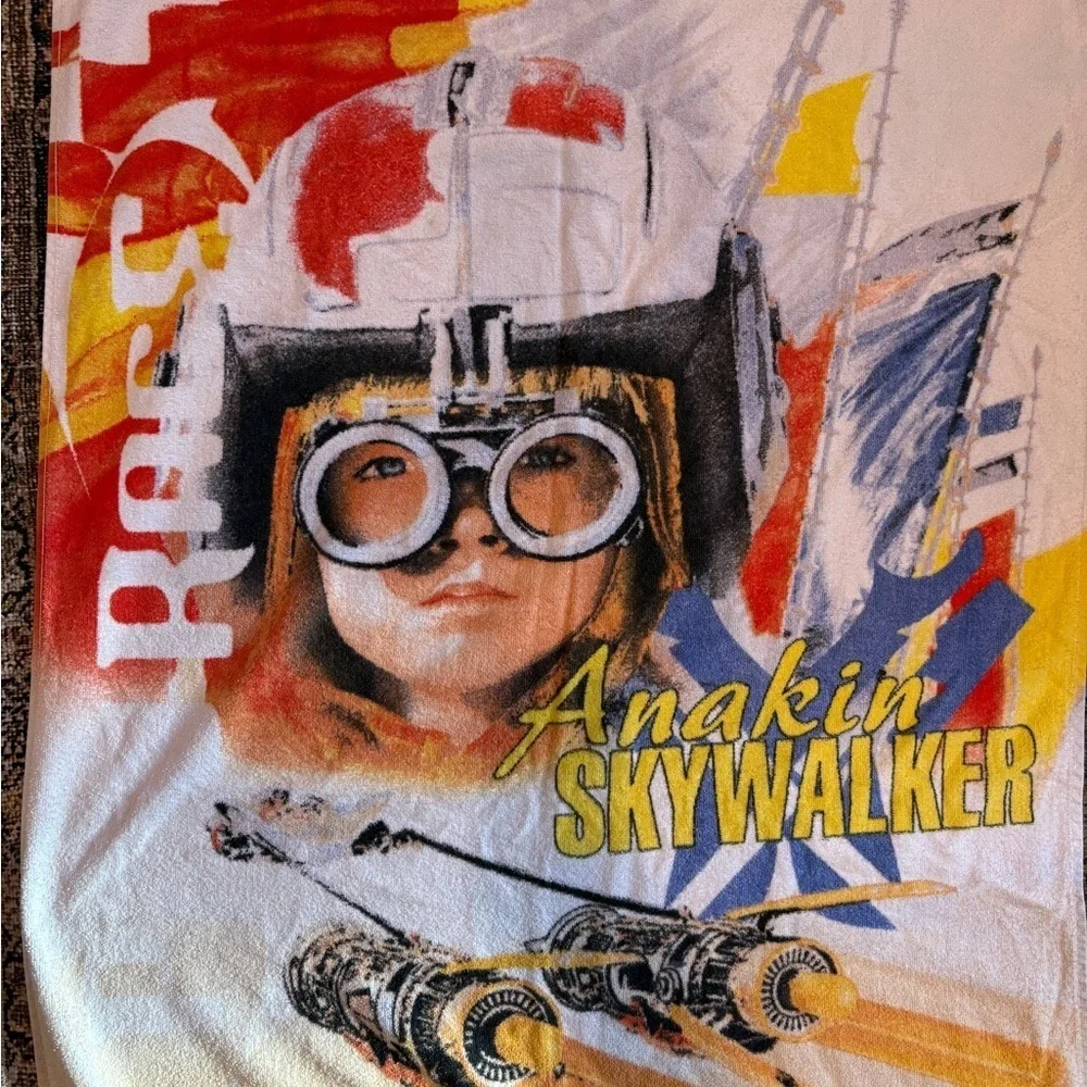 Star Wars Anakin Skywalker Episode 1 Beach Towel 100% Cotton